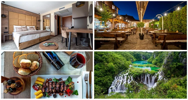 [Rastoke] Hotel Mirjana & Rastoke****: Nadomak Rastoka i Plitvica: noćenje za dvoje + kayaking na prekrasnoj Mrežnici!
