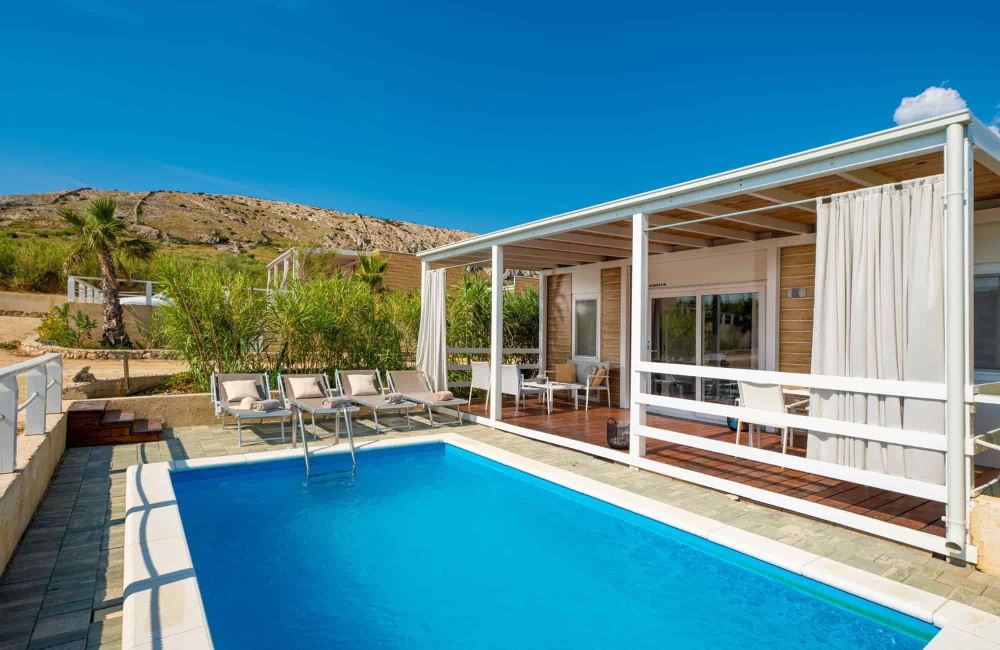 [Otok Pag - Kolan] Terra Park SpiritoS Holiday Homes****: Kamp prelijepih plaža, fantastičnog spoja prirode i luksuza za novu dimenziju odmora!